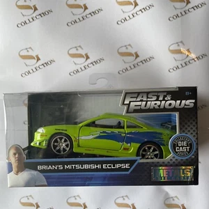 JADA Fast & Furious Brian's Mitsubishi Eclipse 1:32 Diecast - Picture 1 of 3