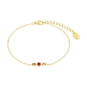 S.oliver Jewel Women Bracelet Arm Chain Silver Gold-colored 2038823 - Picture 1 of 3