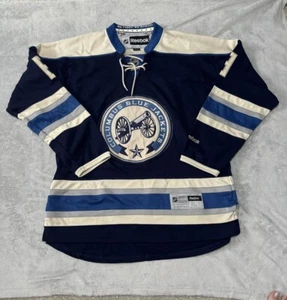 Columbus Blue Jackets Jersey Men’s L NHL Hockey Reebok Ccm #8 Nathan Horton - Picture 1 of 9