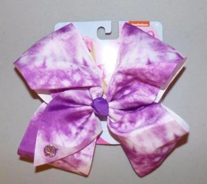 JoJo Siwa Lavender Tie Dye Large Signature Hair Bow NWT Cheer, Dance, Pageant - Picture 1 of 2