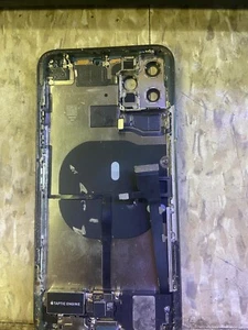 OEM Apple iPhone 11 pro max rear housing back glass chasis green charging port - Picture 1 of 2