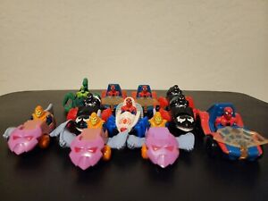 Spiderman 1995 Vintage McDonald's Toy Cars Large Lot Of 11