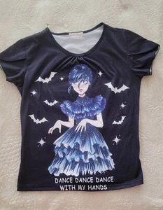 Wednesday T-shirt Tutu Skirt Set Costume Child S M - Picture 1 of 3
