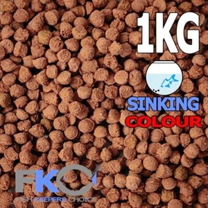 FKC Cichlid Tropical MED Colour Enhance Aquarium Pellet Sinking Fish Food 1KG - Picture 1 of 3