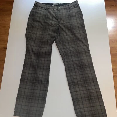 Nike Dri Fit Tour Performance Tartan Golf Pants 34X32 Great Condition  - Image 1 of 4