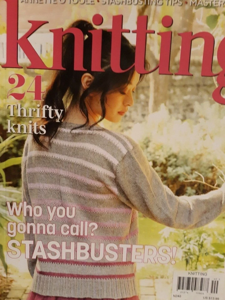 Knitting 24 Thrifty Knit Patterns Issue 240 Annette O'Toole 2023 New - Image 1 of 1