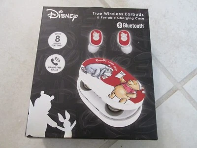 NEW DISNEY Winnie the Pooh True Wireless Earbuds & Charging Case Bluetooth - Image 1 of 3