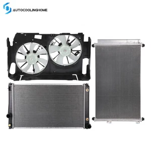 Kit de condensador de radiador y ventilador de refrigeración para Toyota RAV4 2006-2011 2012 construido en Japón - Imagen 1 de 1