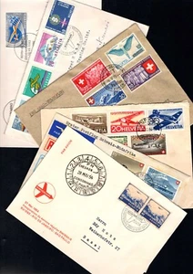Correo Aéreo Suiza 1939 - 2001; 42 Documentos (JK-30) - Imagen 1 de 1