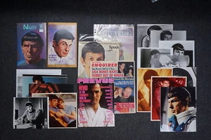 Leonard Nimoy Bundle Star Trek- Photographs, Clippings, Articles & Comics (3183) - Foto 1 di 9
