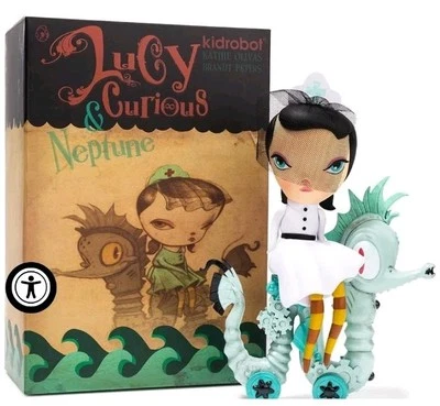Lucy Curious Dark Harbor 7" Vinyl By KATHIE OLIVAS - KR.Com LE 200 - SOLD OUT - Image 1 of 4