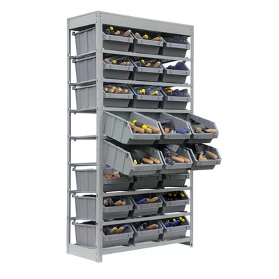 GT INNOVATION LLC King's Rack Bin Rack Storage System Heavy Duty Steel Rack