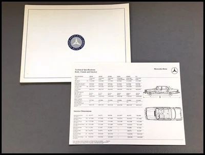 1979 Mercedes Benz 64-page Brochure Catalog 450SL 450SLC 6.9 300CD 280E 240D Foto 1 de 4