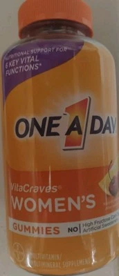 ONE A DAY Women'sVitaCraves Gummies Multivitamin Supplement 170ct Exp 12/26 - Image 1 of 4
