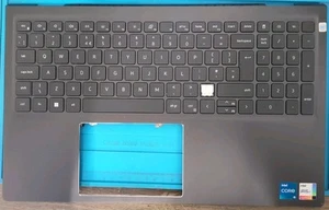 Genuine Dell Vostro 15 5510 5515 UK Keyboard Palmrest 082NFC 82NFC 0JVYYX JVYYX - Picture 1 of 6