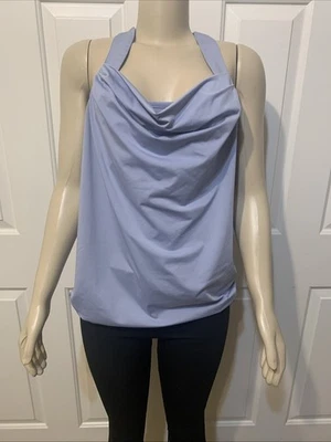 Camiseta sin mangas GAP BODY FIT para mujer talla mediana sujetador soporte capucha cuello corredor - gris Foto 1 de 4