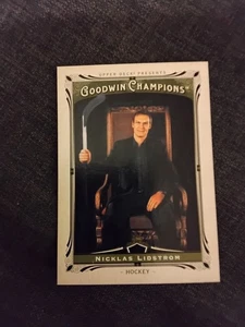 2013 Upper Deck Goodwin Champions #45 Nicklas Lidstrom Detroit Red Wings - Picture 1 of 2