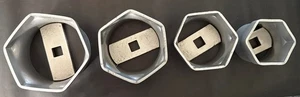 HERRAMIENTAS OTC JUEGO DE 4 piezas de tuercas de seguridad con cojinete de rueda 2-7/8” 3-3/4” 4-3/8” 4-7/8” óxido - Imagen 1 de 24