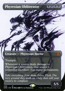 Phyrexian Obliterator - Borderless - ONE - NM - MTG - Bild 1 von 2