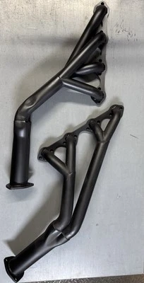 Cabezales C5ZZ-9430-BK Scott Drake Tri-Y, negros, pintados Foto 1 de 3