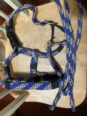 Head Collar and Matching Lead Rope for Shetland or Small Pony  - Image 1 of 2