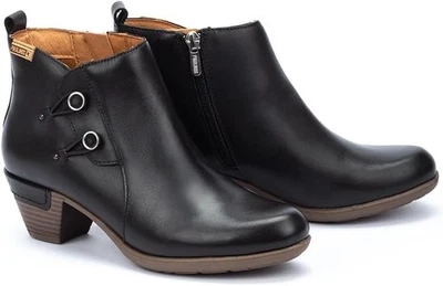 new Pikolinos ROTTERDAM Basic ankle leather boots black Size 8 - Image 1 of 4