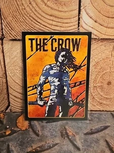 The Crow City of Angels Película Legend Tarjeta en relieve 7 Fregadero de cocina Prensa 1996 - Imagen 1 de 2