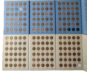 Eine komplette Lincoln Head Cent Sammlung - Buch Nummer 2 Album 1941-1974 P,D,S - Bild 1 von 5