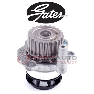 Gates Main Engine Water Pump for 2006-2007 Volkswagen Bora 2.0L L4 - Coolant zd Foto 1 de 4