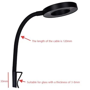 Luz USB para acuario con 8W de potencia y 10 niveles de brillo para ver peces - Imagen 1 de 5