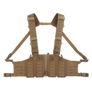 WoSporT Tactical Lightweight SF Style Chest Rig with Magazine Pouch Hunting Camo - Picture 1 of 27