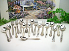 19 pc.  ASSORTED  Silverplate  Scrap Spoons & Forks  for Jewelry Crafts & Art