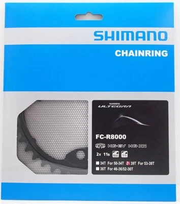 Shimano Ultegra FC-R8000 11 Speed 39T Chainring for 53-39T Crankset - Image 1 of 2