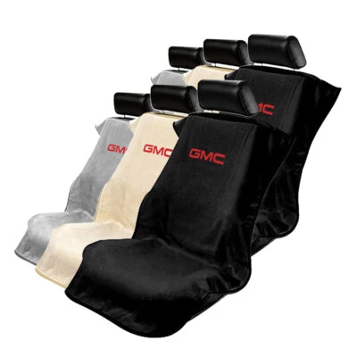 Seat Armour Set of 2 Terry Cloth Seat Cover Towels fit for GMC - GMC Logo - Изображение 1 из 2