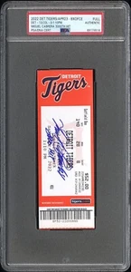 Miguel Cabrera signed PSA slabbed Inscribed 3000 hit Ticket Detroit Tigers MLB. - Picture 1 of 2
