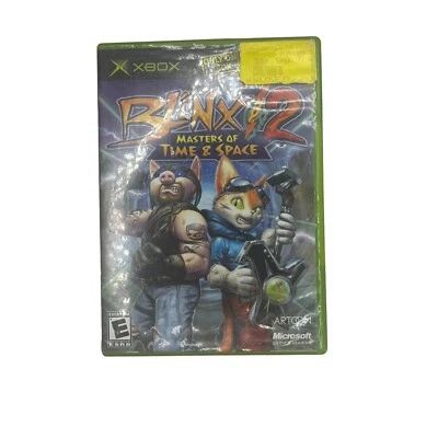 Blinx 2 Masters of Time & Space : Original XBOX : Original - No Manual - Image 1 of 3