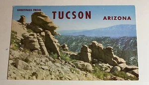 Greetings From Tucson Arizona AZ Goosehead Rock My Lemmon - Picture 1 of 2