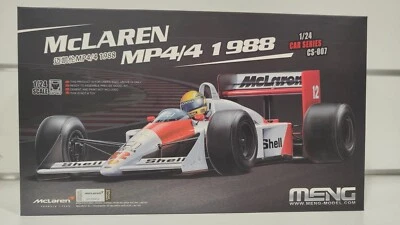Mclaren MP4-4 1988 Senna-Prost kit 1-24 Meng MCS007 Formula Uno auto F1 gp - Immagine 1 di 4