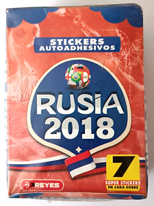 2018 FIFA World Cup RUSSIA 3R - BOX (50 SEALED PACK) PERU Stickers Lionel Messi