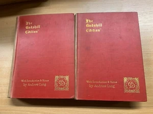 RARO 1897 CHARLES DICKENS BARNABY RUDGE GADSHILL EDICIÓN VOLS 1 Y 2 LIBROS (P8) - Imagen 1 de 21