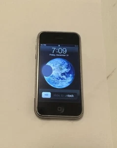 Apple iPhone 1st Generation - 8GB - Black (AT&T) A1203 (GSM) C91 - Picture 1 of 16