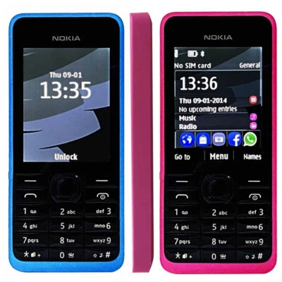 Original NOKIA 301 Single SIM 3.15MP Bluetooth MP3 Unlocked 3G 2.4" Mobile Phone - Image 1 of 4