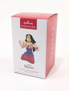 2024 Hallmark Andenken Ornament AN ACT OF COURAGE - DISNEY MULAN - Bild 1 von 5