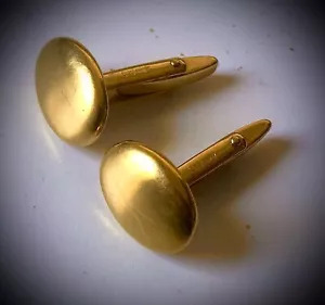 Manschettenknöpfe Gold 585/1000 14Kt 13 (g) Gramm sehr schöner Zustand - Bild 1 von 8