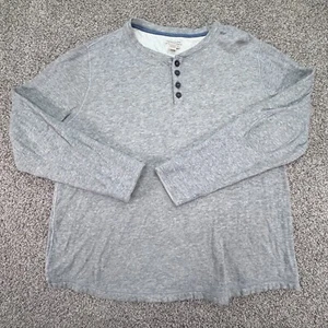 Maglione Carbon 2 Cobalto Uomo Taglia XL Grigio Henley Felpa Toppa Gomito Preppy - Foto 1 di 6