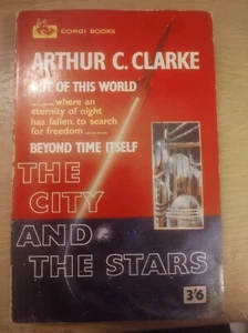 The City and The Stars, Arthur C. Clarke, Corgi Books, 1960, Pape - Picture 1 of 3