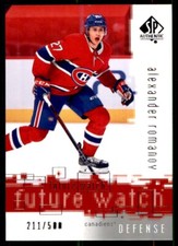 2020-21 SP AUTHENTIC 2000-01 RETRO FUTURE WATCH ALEXANDER ROMANOV 211/500