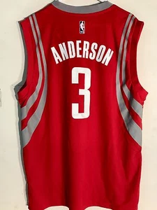 Adidas NBA Jersey Houston Rockets Ryan Anderson Red sz L - Picture 1 of 1