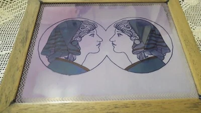  Maiolica Mattonella In Stile Rinascimento Deruta  Faenza Gualdo  30x25 Cornice  - Immagine 1 di 4