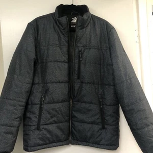 ZeroXposur NWT Size Medium Mens Krypton Puffer Jacket Coat Blue Q83120 - Picture 1 of 5